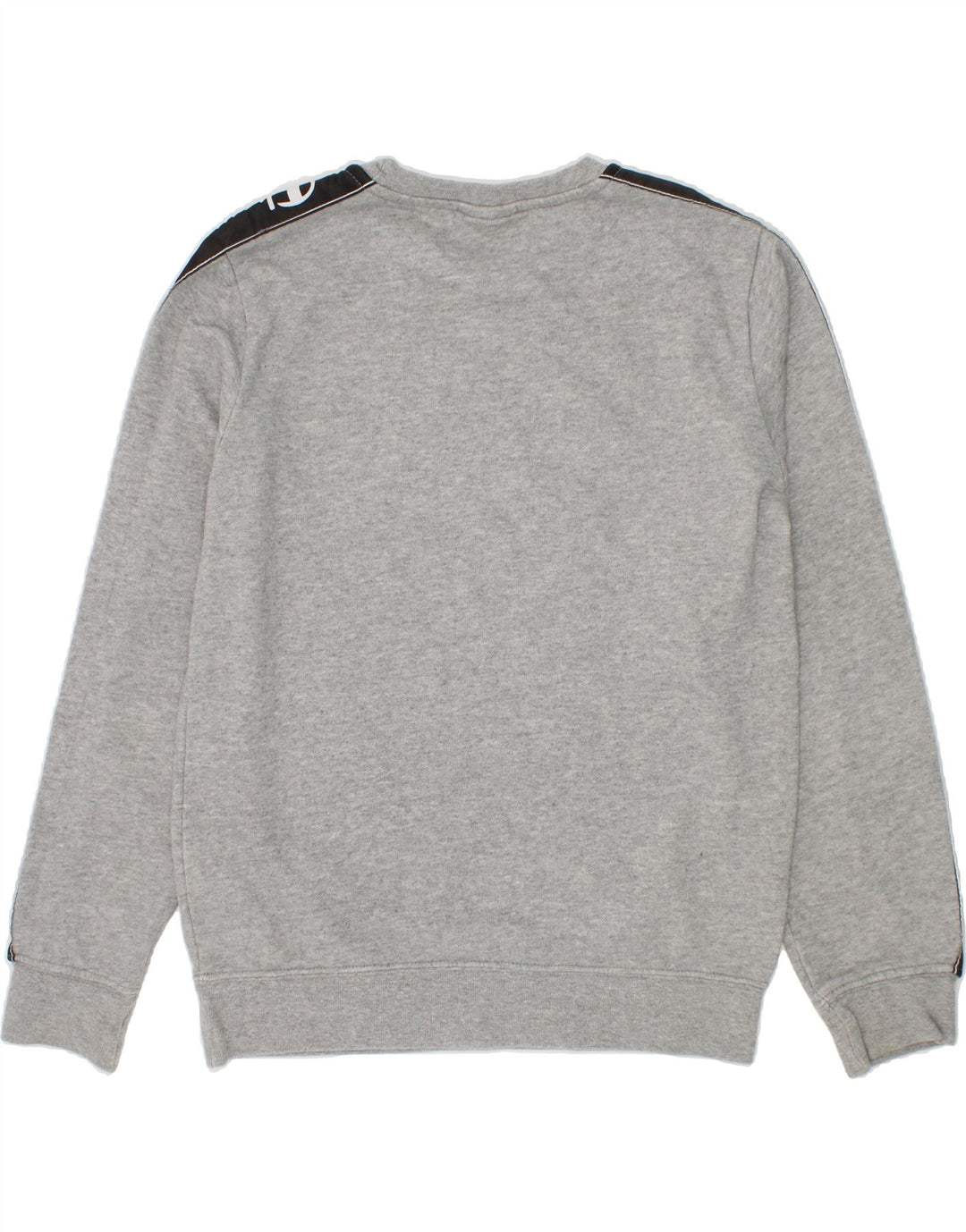CHAMPION Boys Graphic Sweatshirt Jumper 8-9 Years Grey Colourblock Cotton Vintage Champion and Second-Hand Champion from Messina Hembry 