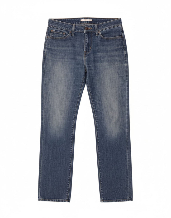 LEVI'S Womens 712 Slim Jeans W30 L30 Blue Cotton