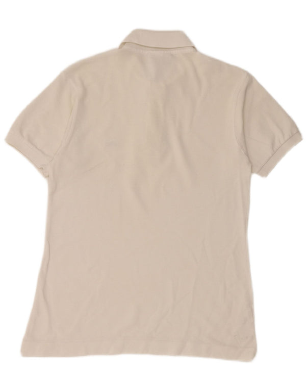 Lacoste Mens Classic Fit Polo Shirt Size 2 XS White Cotton