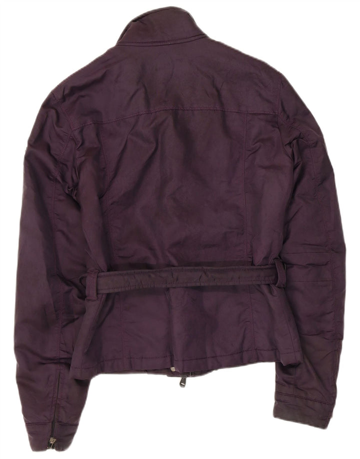 Refrigiwear Womens Utility Jacket UK 14 Large Purple Polyamide