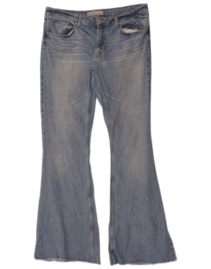 Zara Womens Flared Jeans EU 42 Large W32 L34 Blue