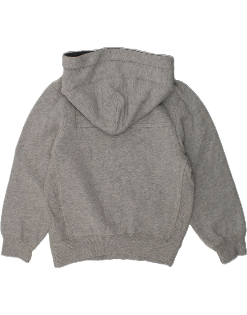 GANT Girls Graphic Hoodie Jumper 5-6 Years Small Grey Cotton | Vintage Gant | Thrift | Second-Hand Gant | Used Clothing | Messina Hembry 