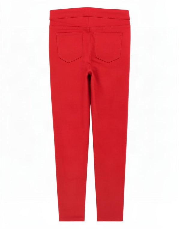 Marks & Spencer Womens Jegging Jeans UK 10 Small W28 L26 Red Cotton