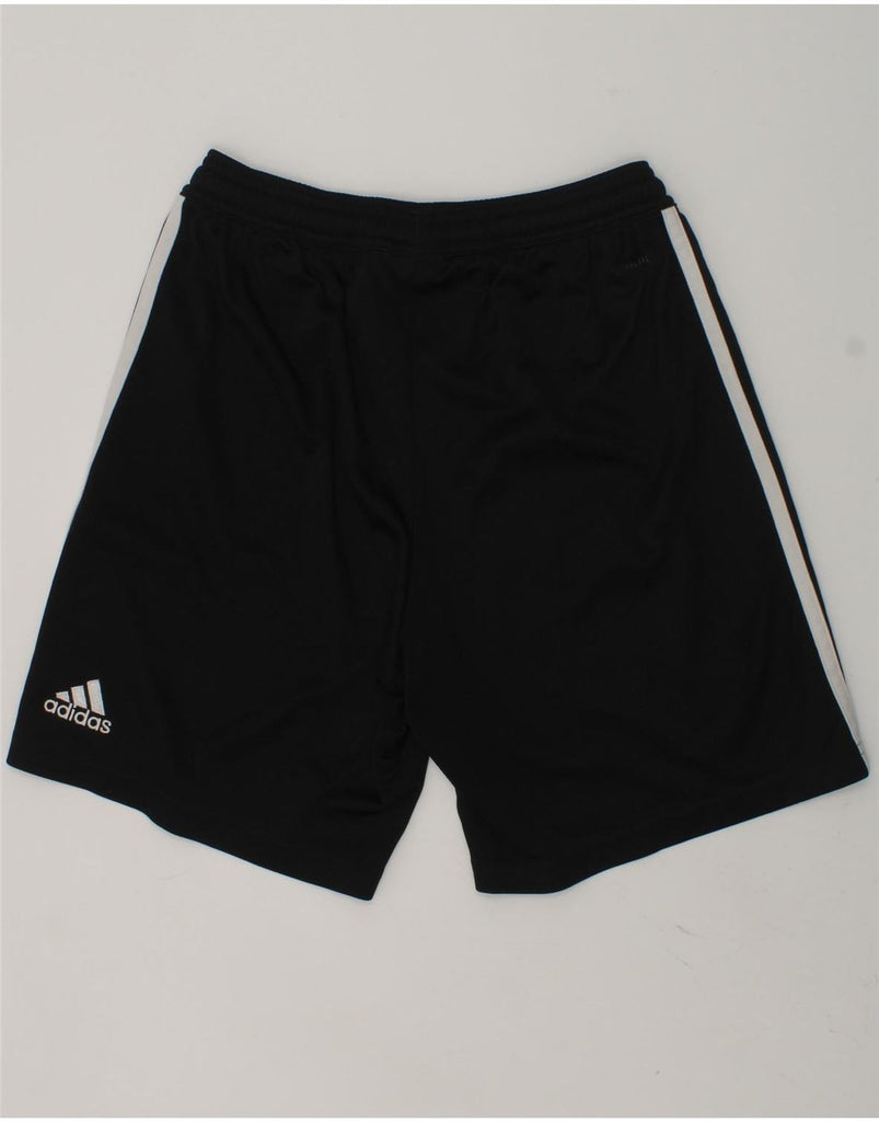 ADIDAS Boys Deutscher Fussball Bund Sport Shorts 11-12 Years Black | Vintage Adidas | Thrift | Second-Hand Adidas | Used Clothing | Messina Hembry 