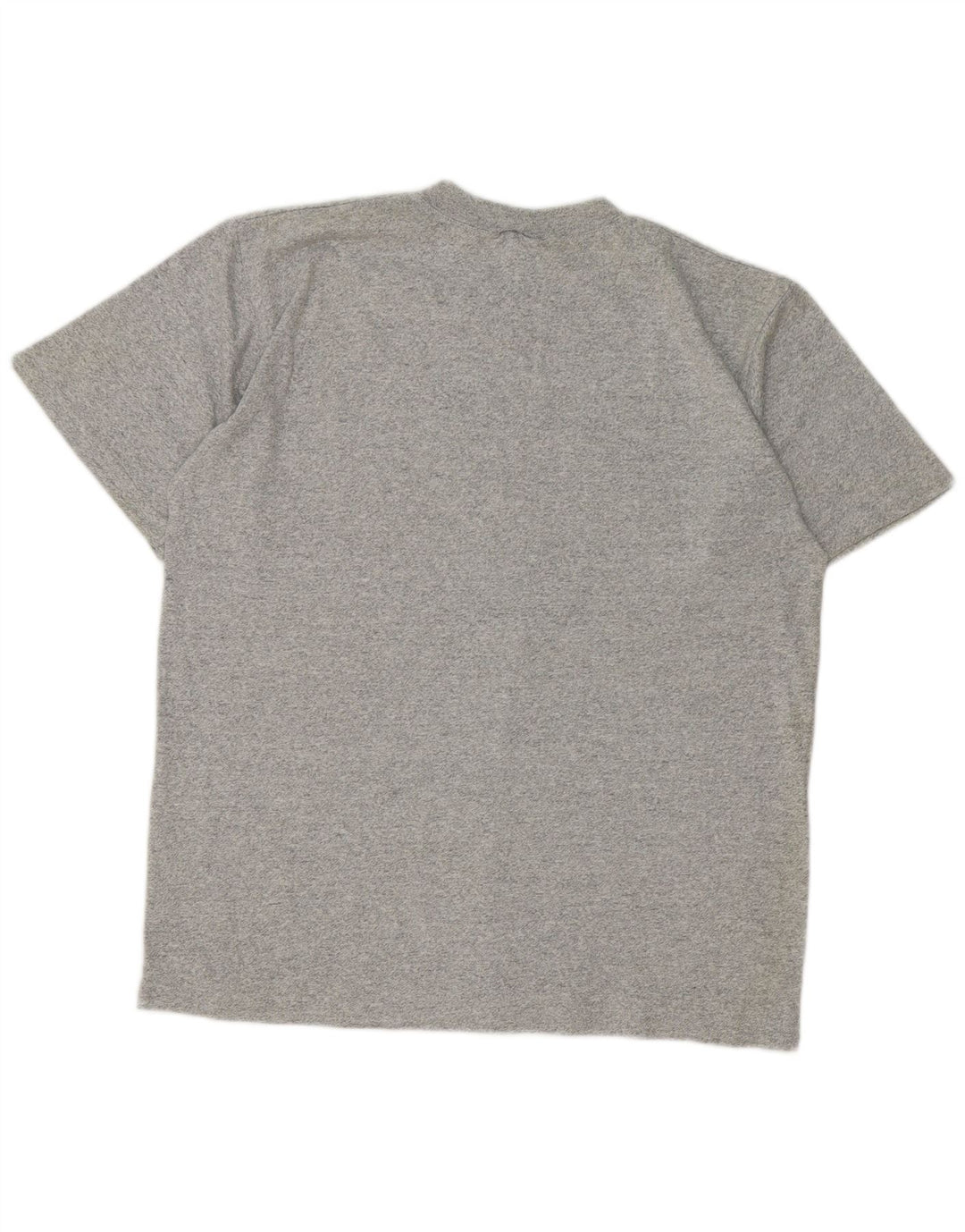 Champion Mens T-Shirt Top Large Grey Flecked Cotton