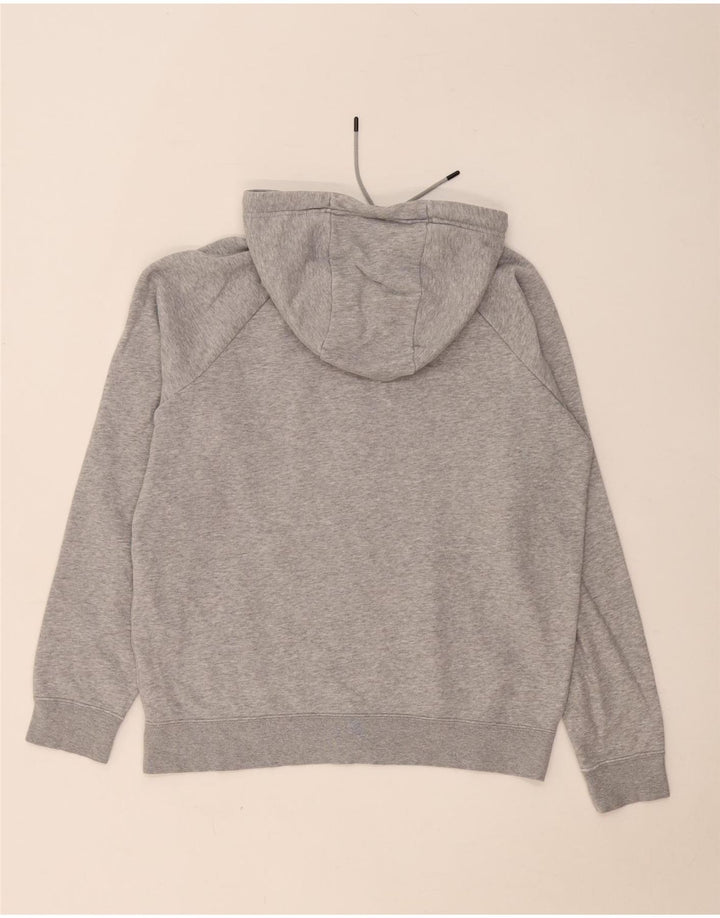 Nike Mens Zip Hoodie Sweater Medium Grey Flecked