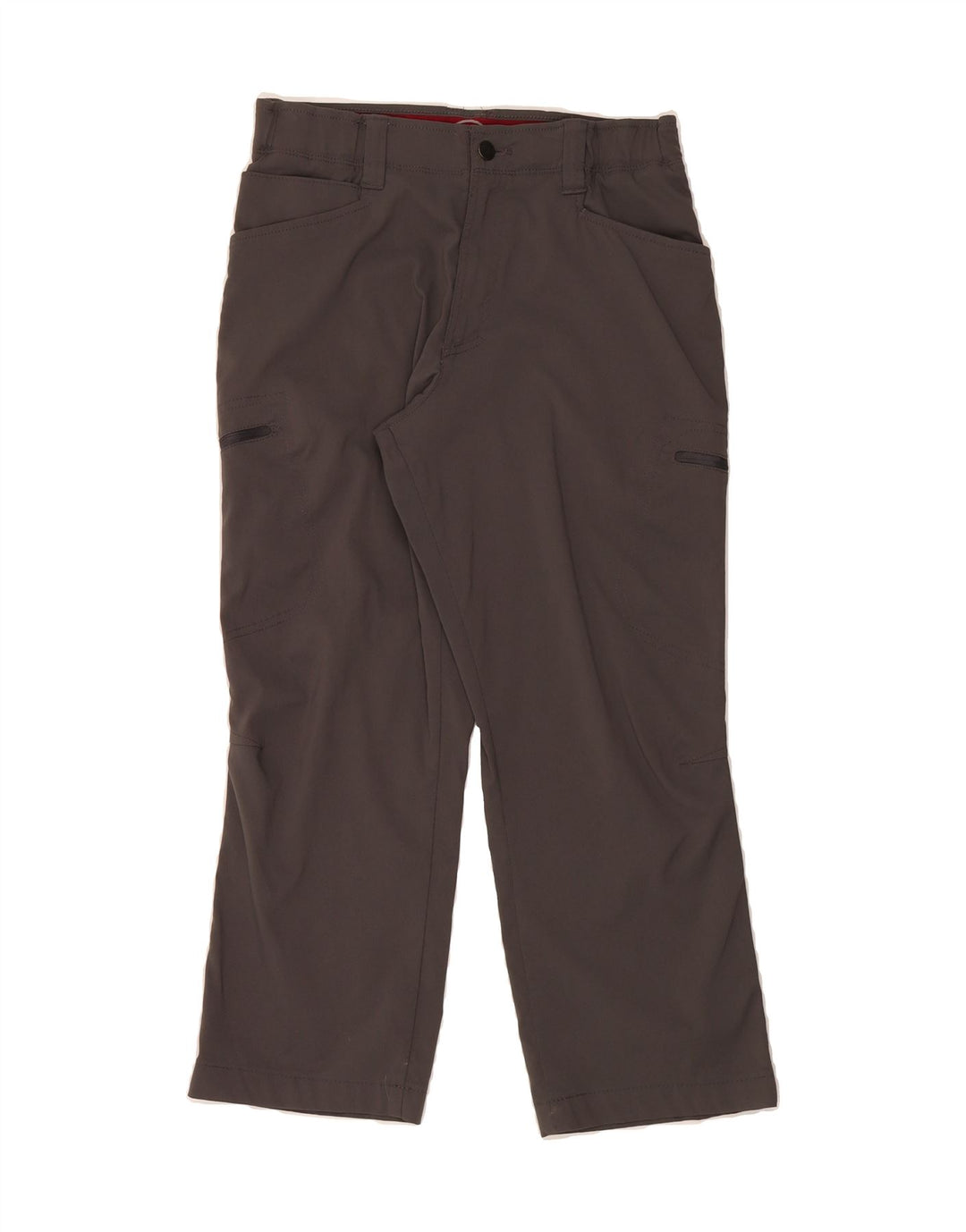 WRANGLER Mens Straight Casual Trousers W32 L30 Grey Nylon Vintage Wrangler and Second-Hand Wrangler from Messina Hembry 