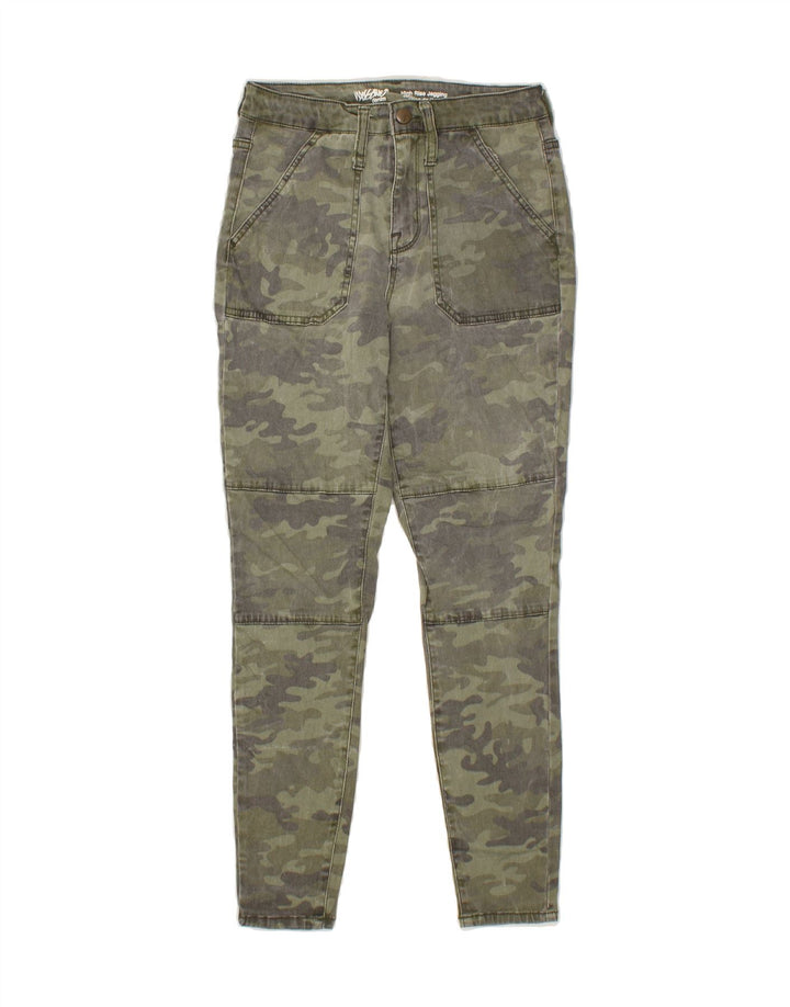 MOSSIMO Womens Jegging Slim Jeans US 4 Small W27 L27 Green Camouflage Vintage Mossimo and Second-Hand Mossimo from Messina Hembry 