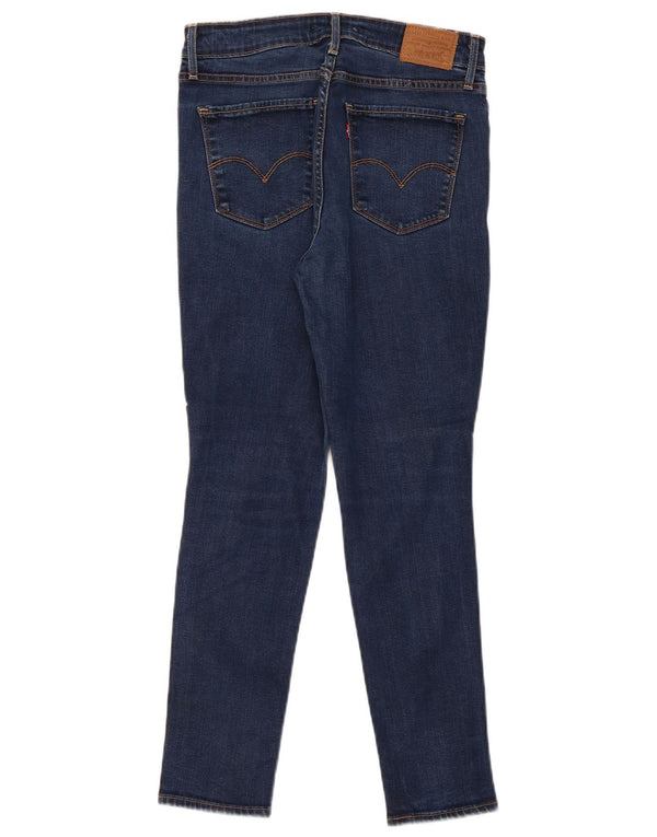 Levi's Womens Skinny Jeans W28 L28 Navy Blue Cotton