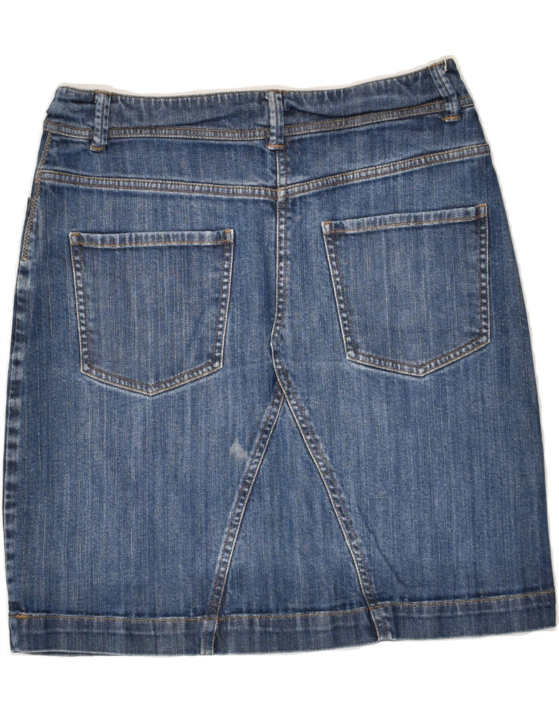 BODEN Womens Denim Skirt UK 10 Small W27 Blue | Vintage Boden | Thrift | Second-Hand Boden | Used Clothing | Messina Hembry 