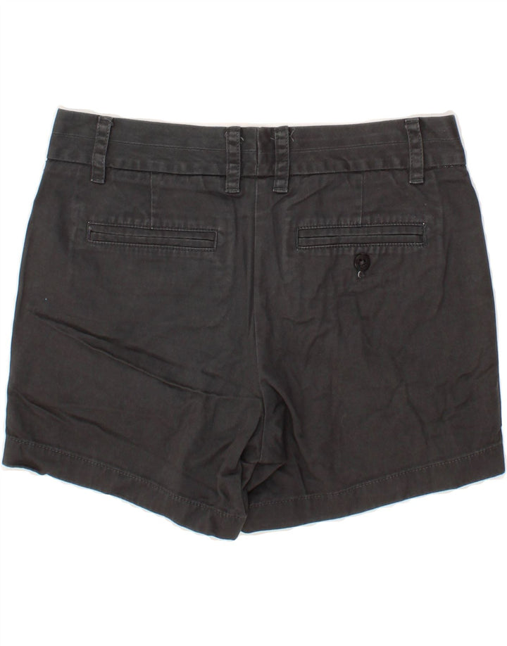 J. CREW Womens Broken In Chino Shorts US 4 Small W30  Black Cotton Vintage J. Crew and Second-Hand J. Crew from Messina Hembry 