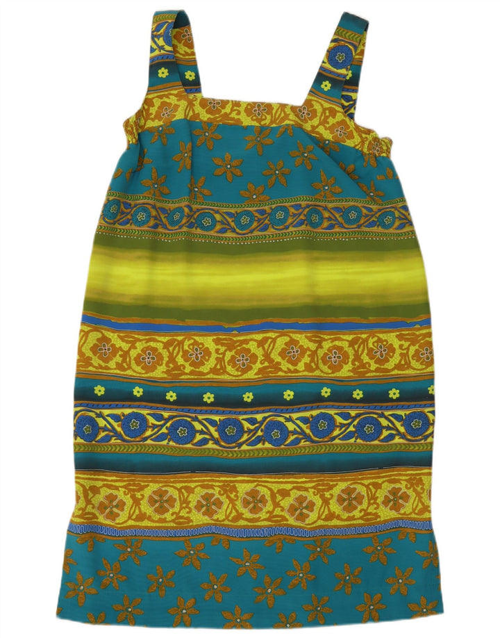 Vintage Womens Sundress UK 14 Medium Multicoloured Floral