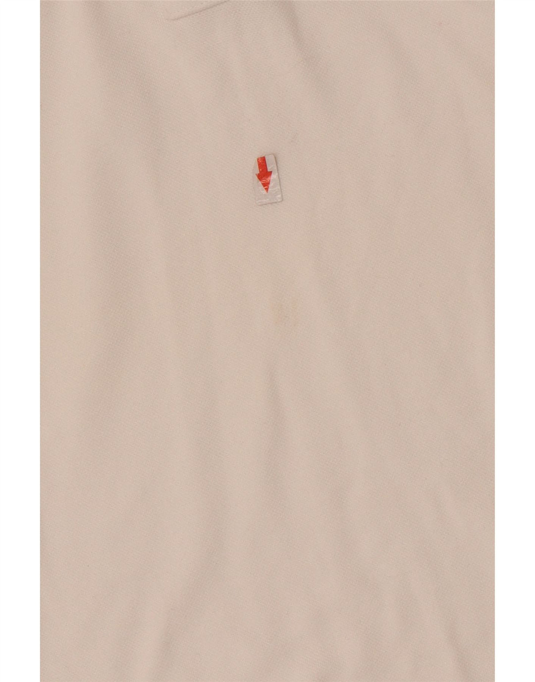Fred Perry Boys Polo Shirt 9-10 Years White Striped Cotton