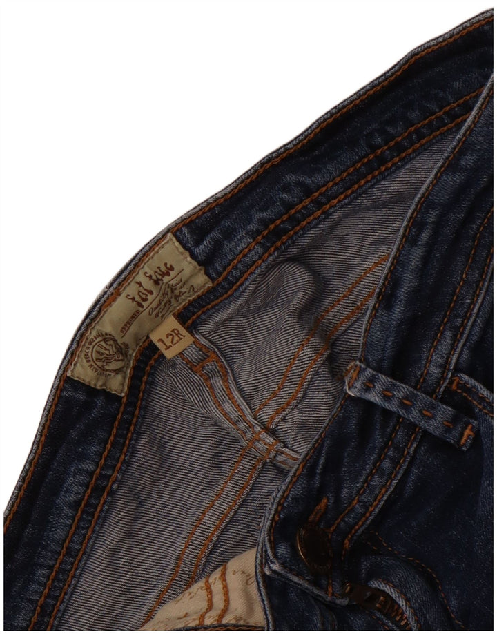 Fat Face Womens Slim Jeans UK 12 Medium W30 L30 Blue