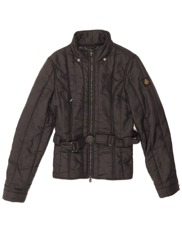 Refrigiwear Womens Padded Jacket UK 12 Medium Black Polyamide