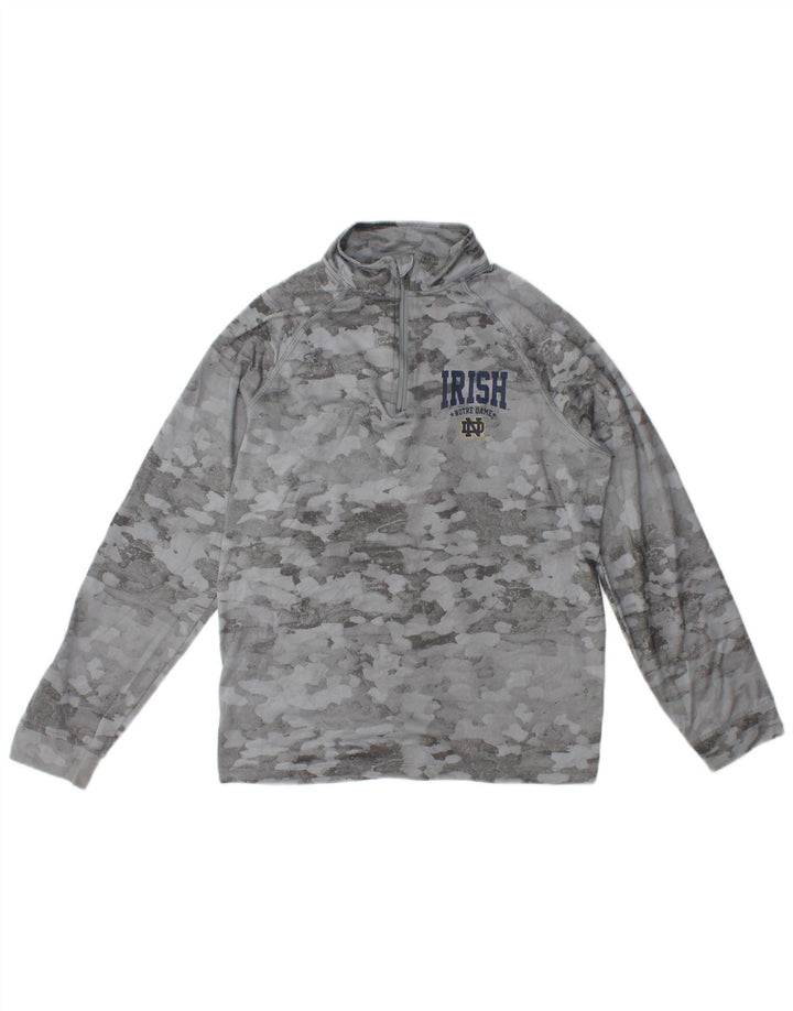 Under Armour Boys Zip Neck Pullover Tracksuit Top 13-14 Years XL Grey