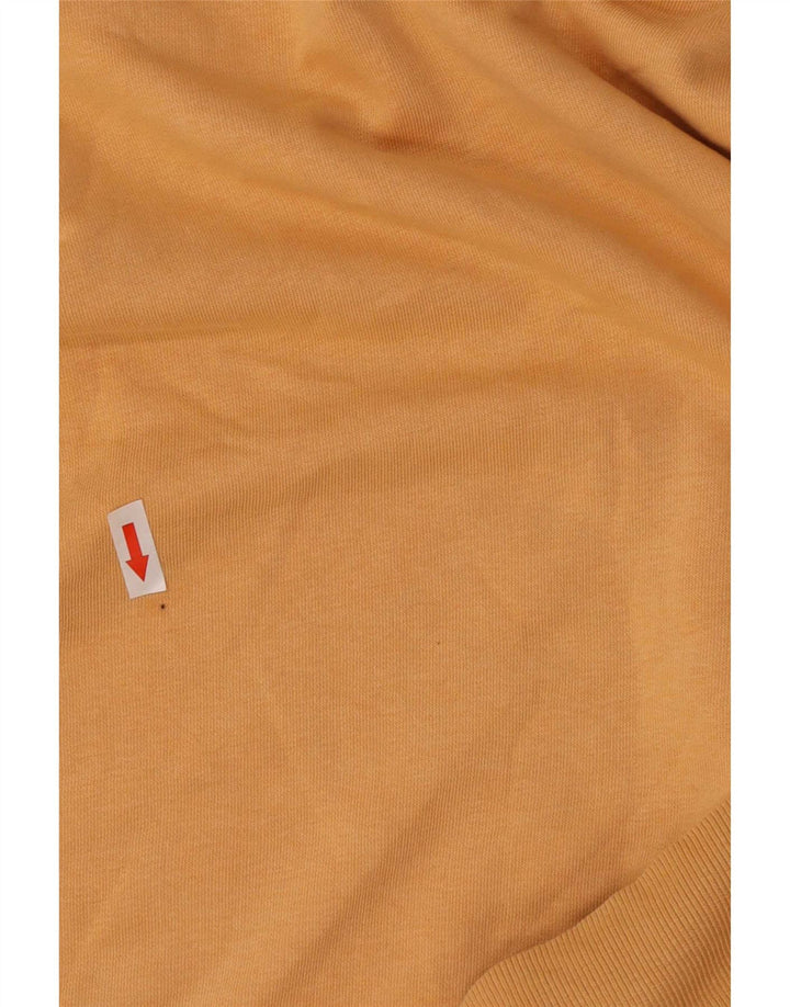 Jack & Jones Mens Sweatshirt Jumper Large Orange Cotton