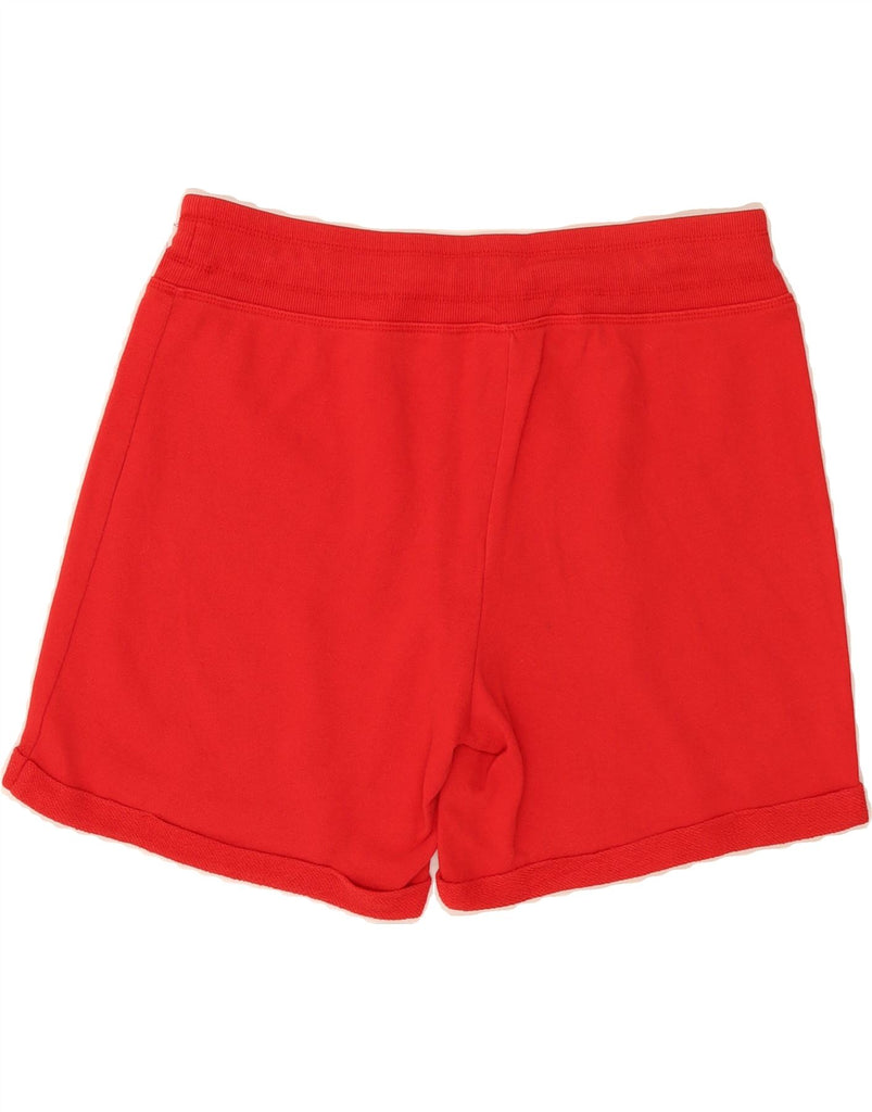 TOMMY HILFIGER Womens Sport Shorts UK 14 Medium Red Cotton Vintage Tommy Hilfiger and Second-Hand Tommy Hilfiger from Messina Hembry 