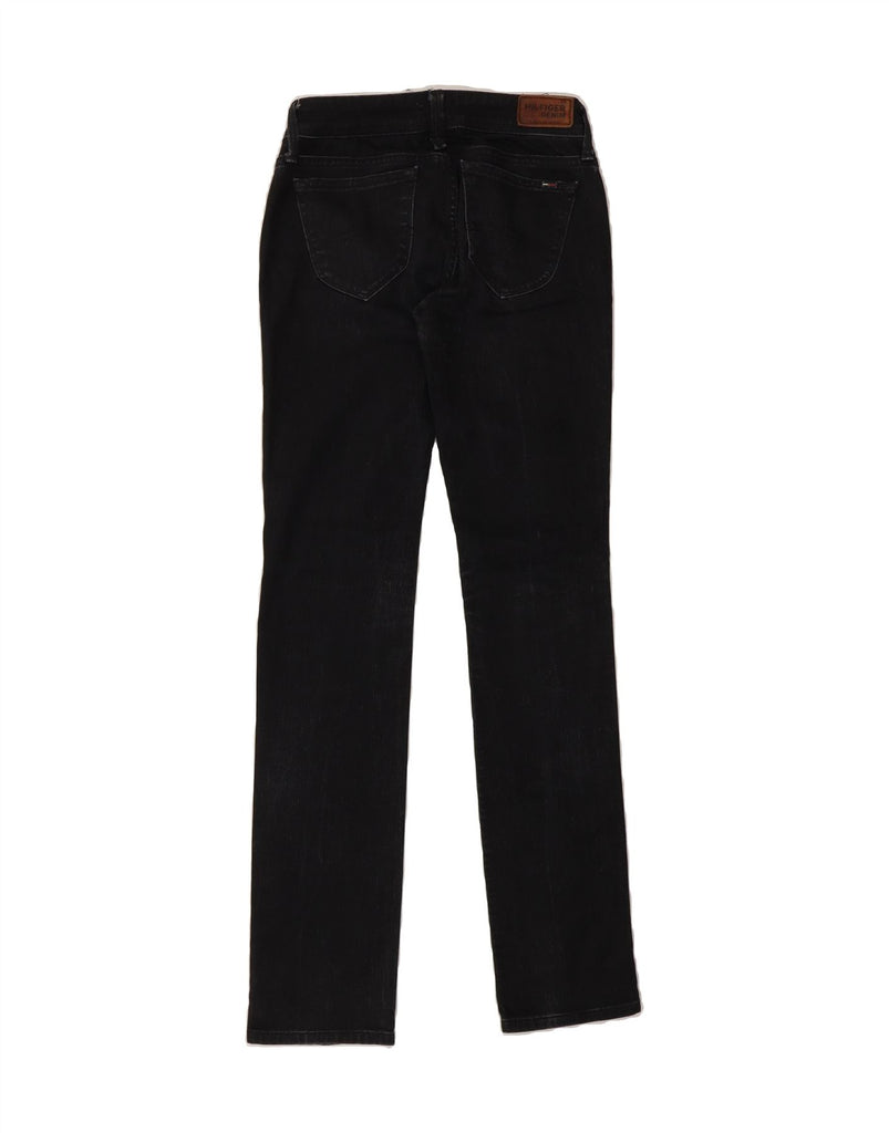TOMMY HILFIGER Womens Slim Jeans W26 L34 Black Cotton Vintage Tommy Hilfiger and Second-Hand Tommy Hilfiger from Messina Hembry 