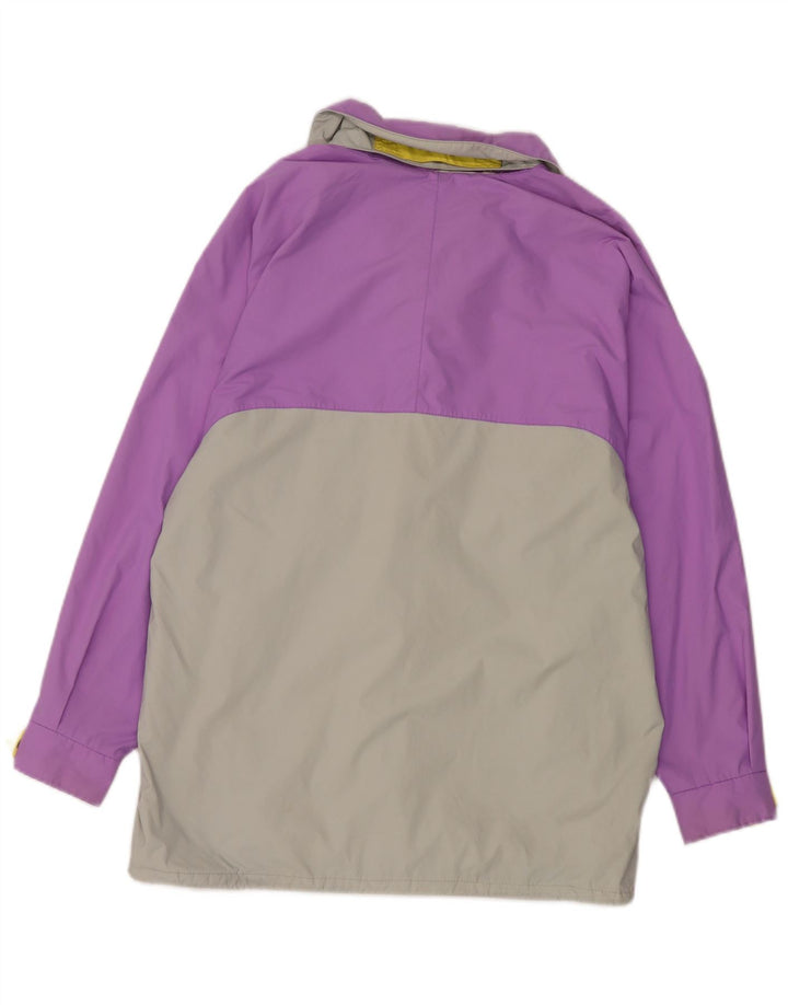 Bailo Mens Windbreaker Jacket IT 46 Small Purple Colourblock Polyester