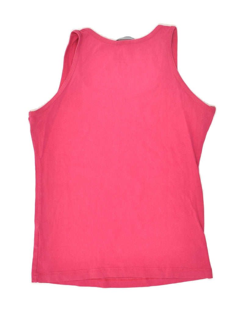 ADIDAS Womens Vest Top UK 14 Medium Pink | Vintage Adidas | Thrift | Second-Hand Adidas | Used Clothing | Messina Hembry 