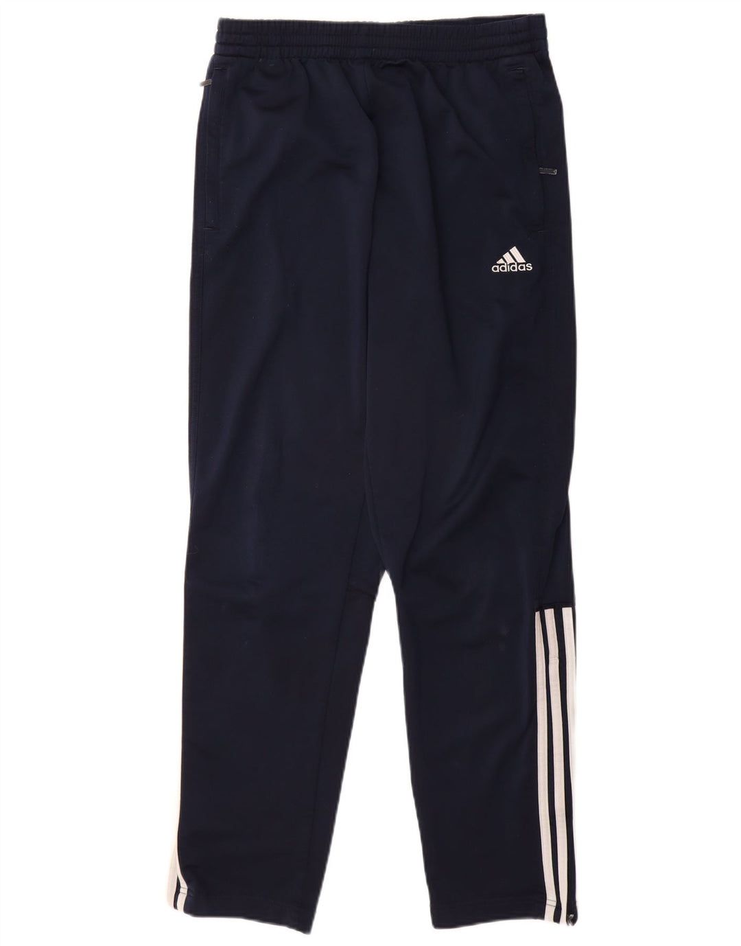 Adidas Mens Tracksuit Trousers Large Navy Blue Polyester