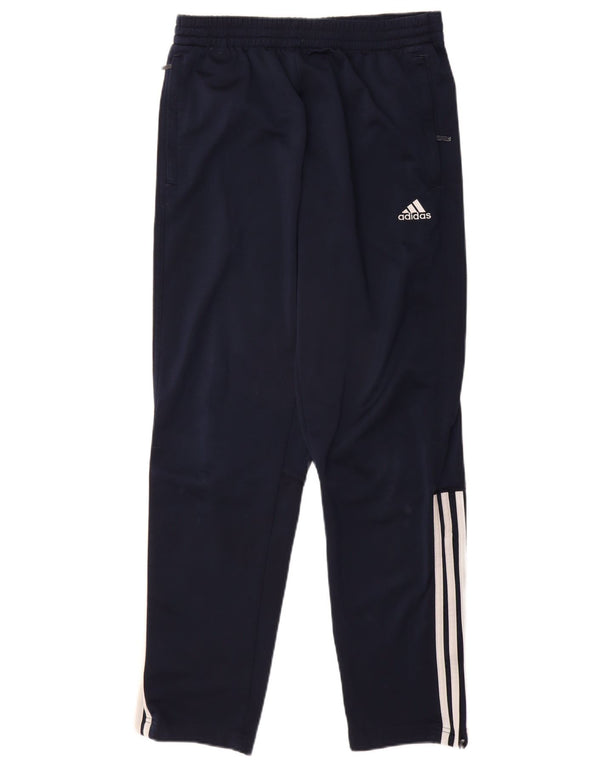 Adidas Mens Tracksuit Trousers Large Navy Blue Polyester