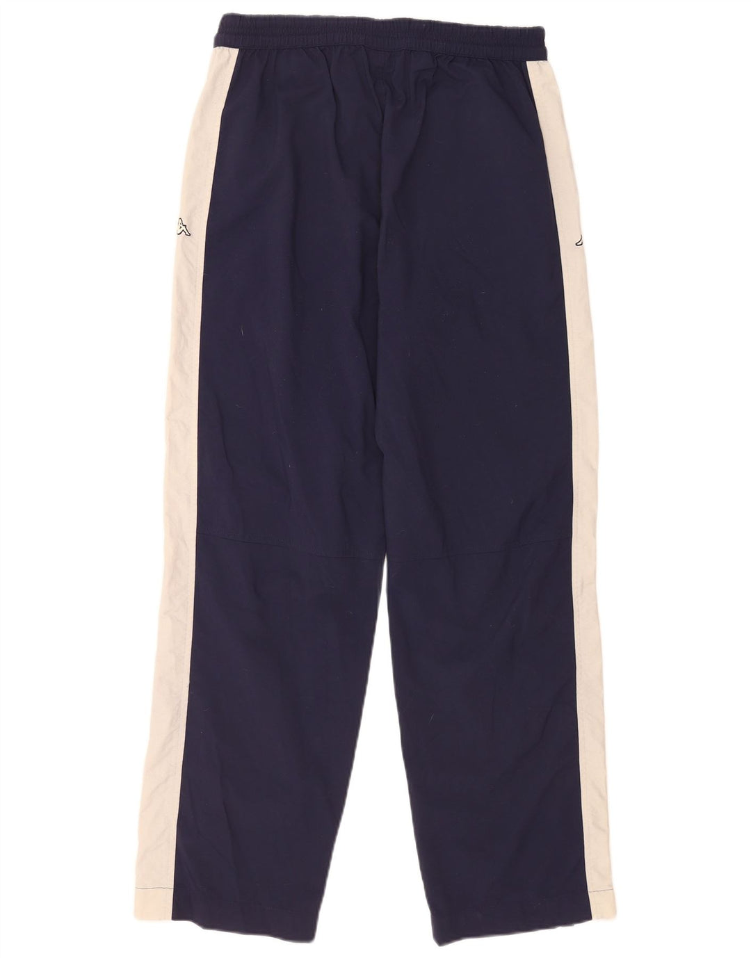 Kappa Mens Graphic Tracksuit Trousers Medium Navy Blue Colourblock