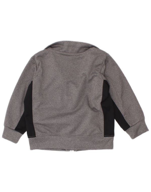 Jordan Baby Boys Graphic Tracksuit Top Jacket 9-12 Months Grey Colourblock