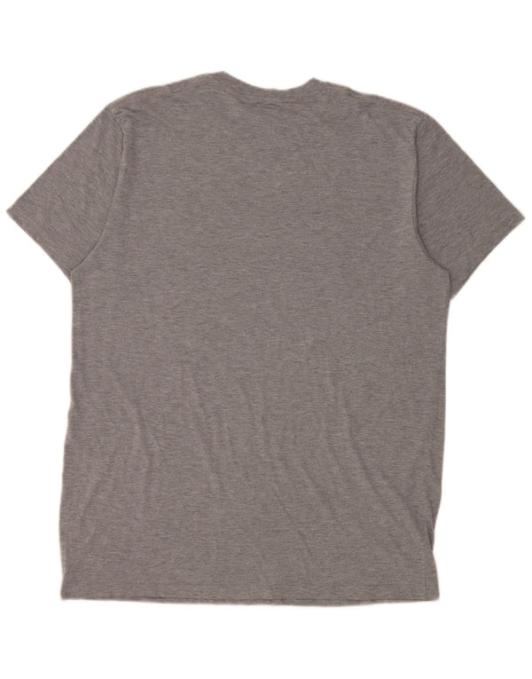 Levi's Mens Graphic T-Shirt Top Large Grey Flecked Cotton