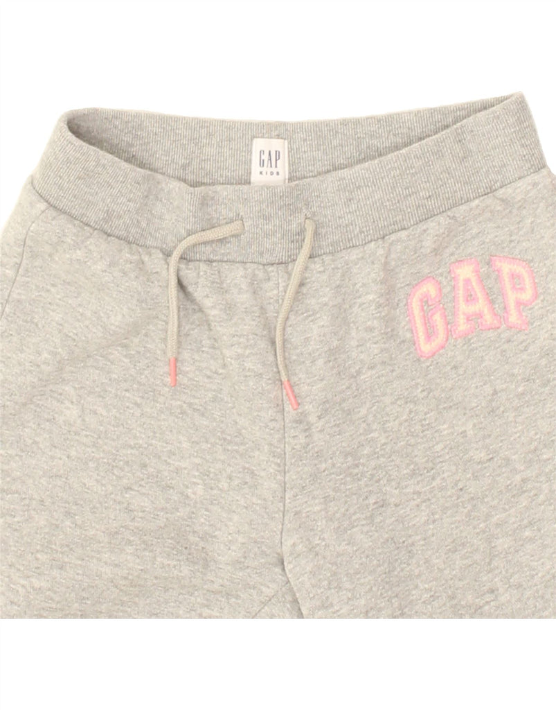 GAP Girls Tracksuit Trousers Joggers 8-9 Years Medium Grey Cotton | Vintage Gap | Thrift | Second-Hand Gap | Used Clothing | Messina Hembry 