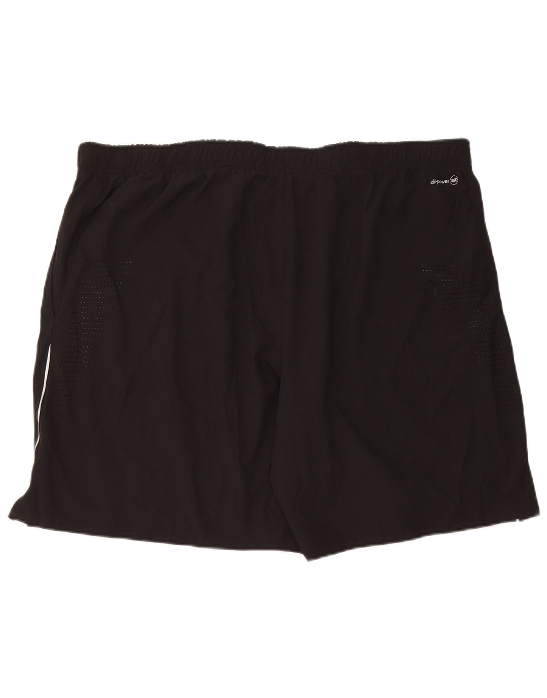 RUSSELL ATHLETIC Mens Dri-Power Sport Shorts 2XL Black Polyester