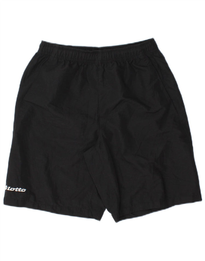 Lotto Mens Sport Shorts Small  Black