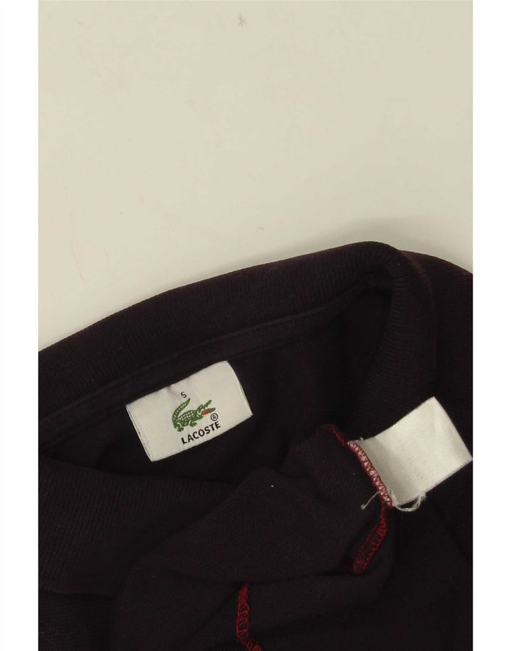 Lacoste Mens Polo Shirt Size 5 Large Purple Cotton