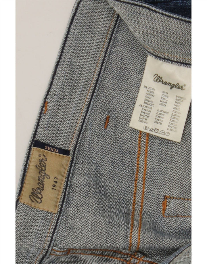Wrangler Mens Texas Straight Jeans W40 L34 Blue Cotton