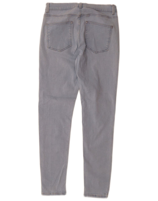 French Connection Womens Slim Jeans UK 12 Medium W28 L28 Blue Cotton