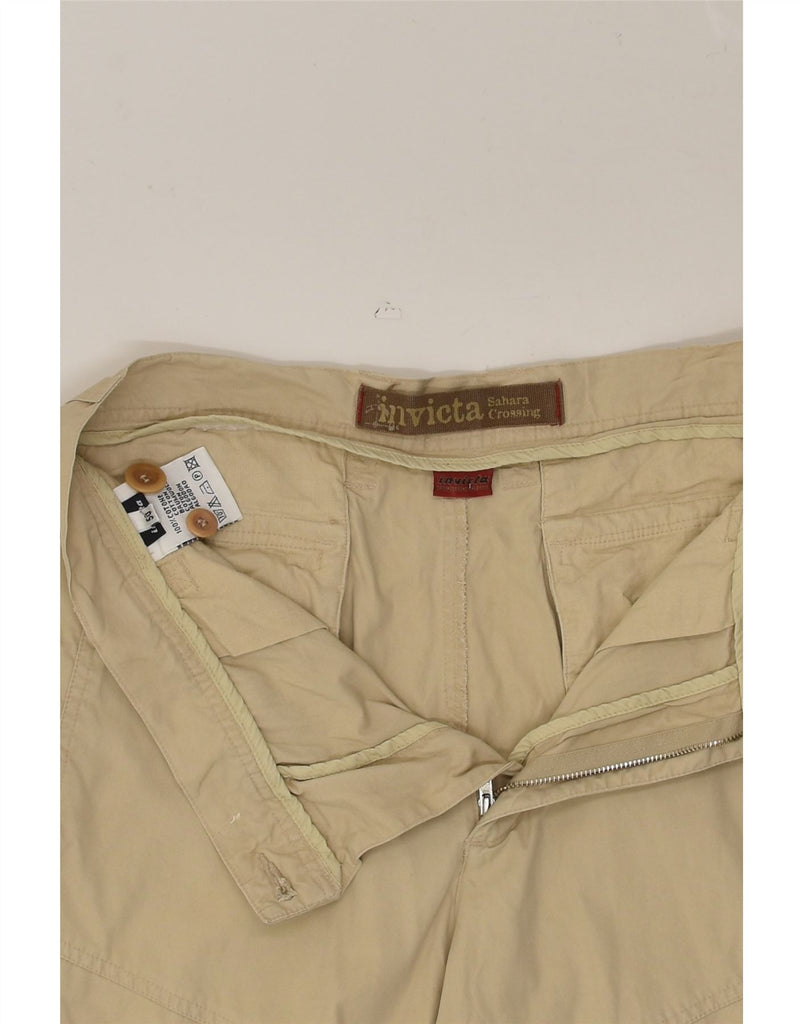 INVICTA Mens Chino Trousers IT 50 Large W32 Beige Cotton | Vintage Invicta | Thrift | Second-Hand Invicta | Used Clothing | Messina Hembry 