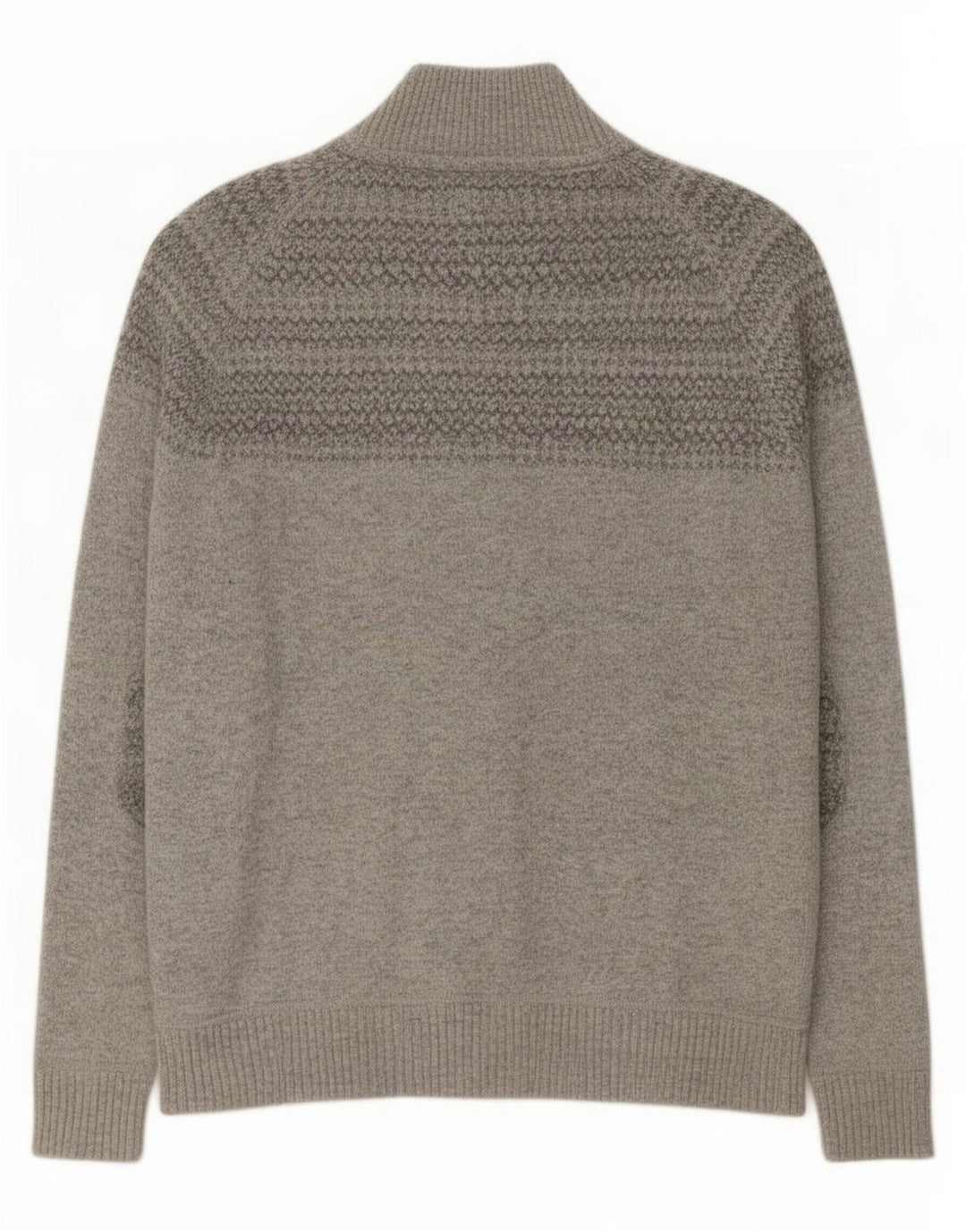 Ted Baker Mens Turtle Neck Jumper Sweater Size 6 2XL Grey Cotton
