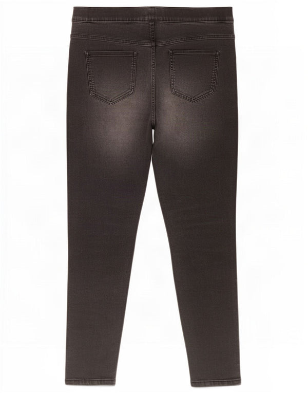 Marks & Spencer Womens Jegging Cropped Jeans UK 14 Large W32 L24 Black