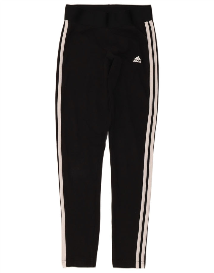 ADIDAS Womens Leggings UK 8/10 Small  Black