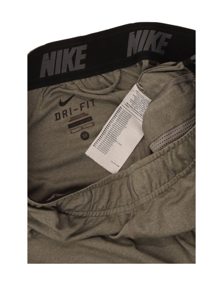 Nike Mens Dri Fit Sport Shorts Medium Khaki Polyester