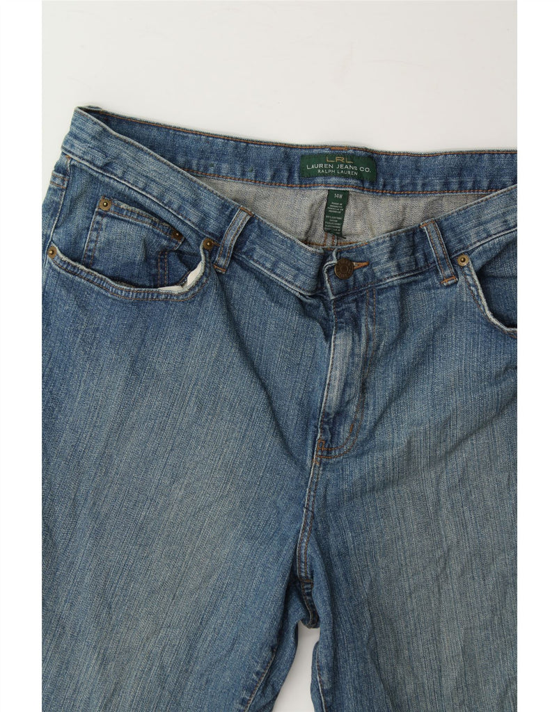 RALPH LAUREN Womens Capri Jeans US 14 XL W36 L20 Blue Cotton Vintage Ralph Lauren and Second-Hand Ralph Lauren from Messina Hembry 