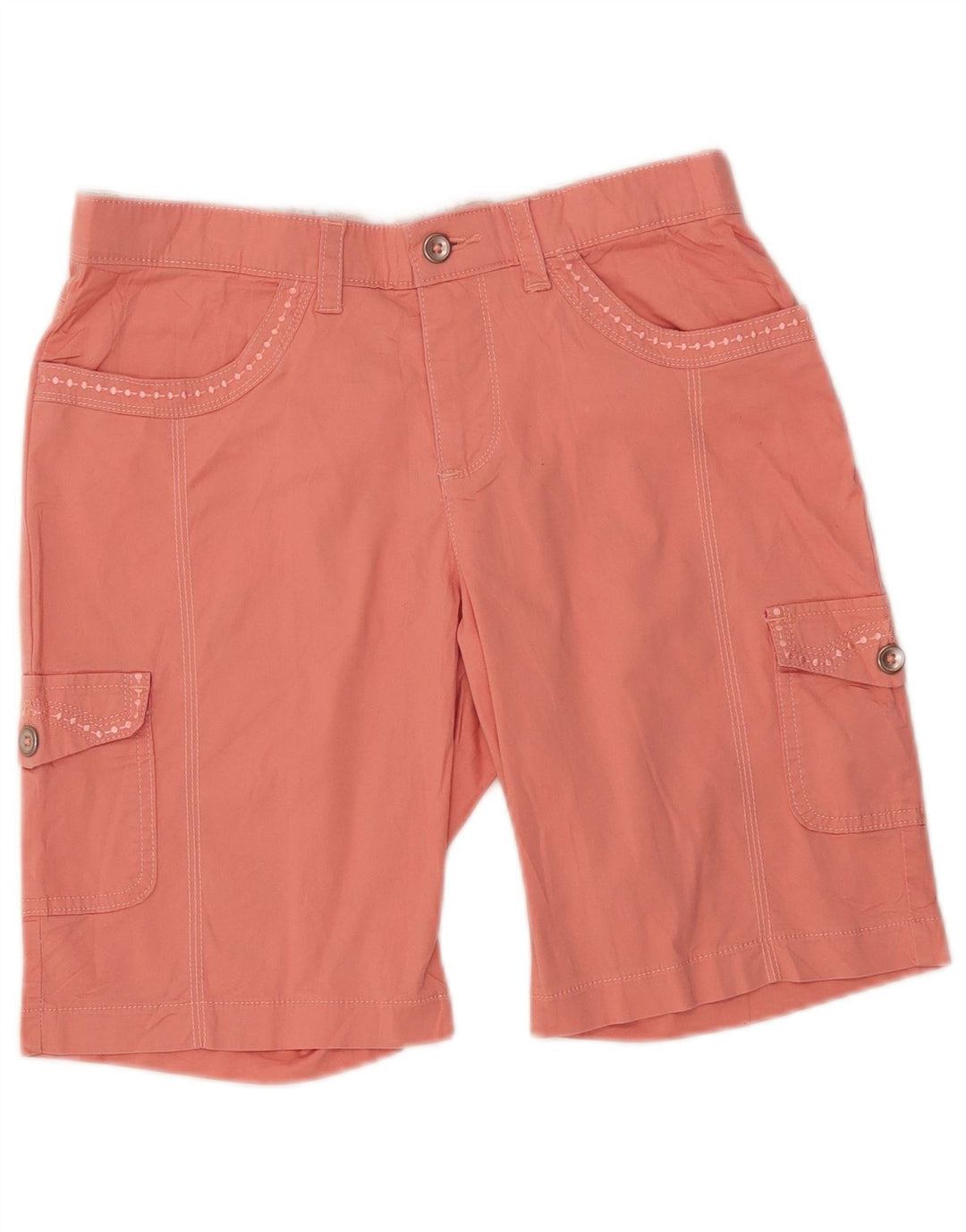 Lee Womens Cargo Shorts US 6 Medium W30 Pink Cotton