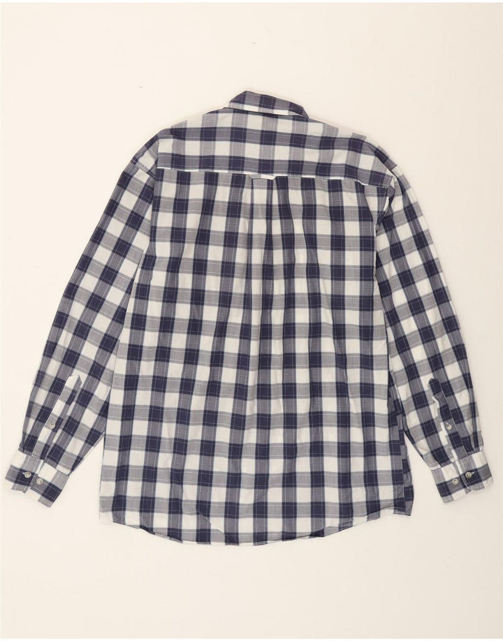 CAMEL ACTIVE Mens Shirt Medium Navy Blue Check