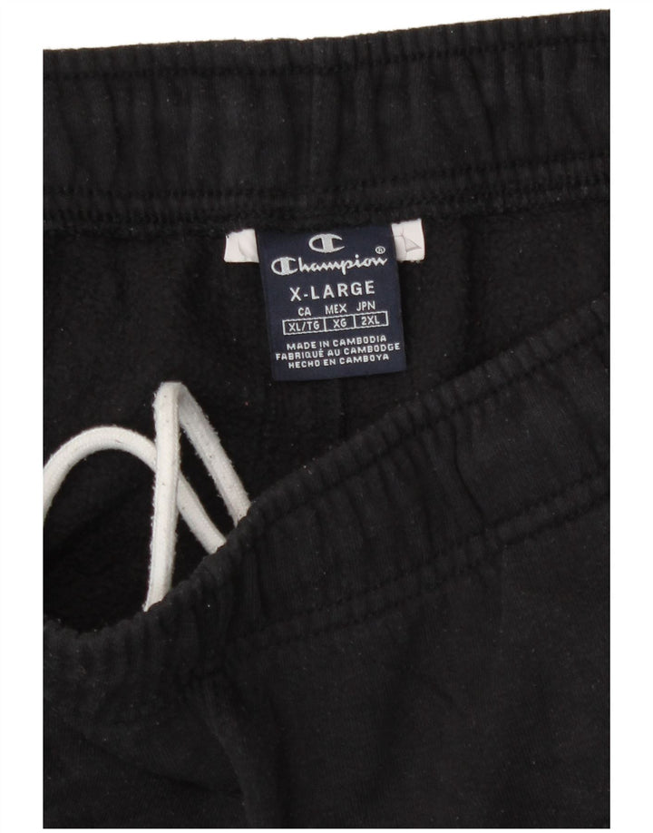 Champion Mens Tracksuit Trousers XL Black