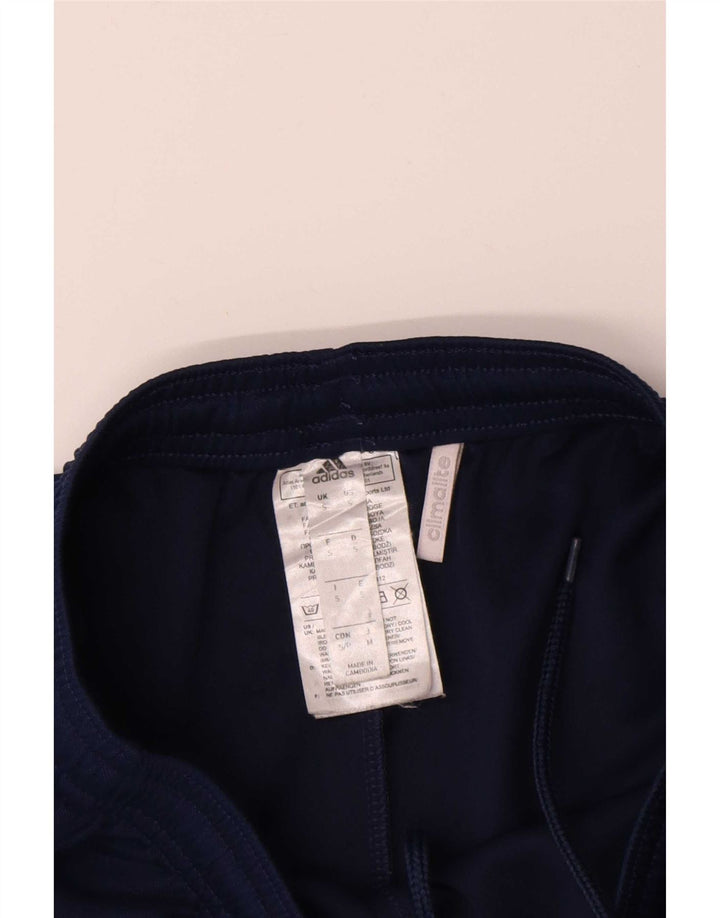 Adidas Mens Climalite Sport Shorts Small Navy Blue Polyester