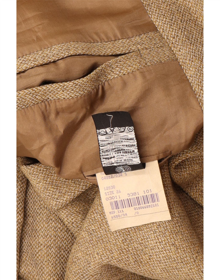 PLACE VENDOME Mens 2 Button Blazer Jacket UK 40 Large Beige Wool