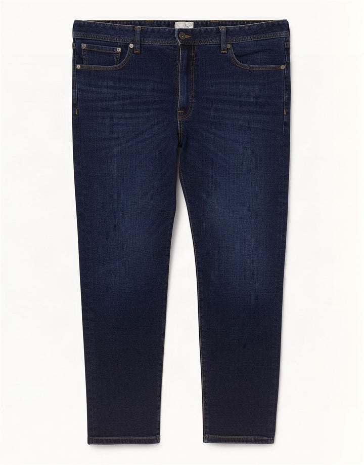 Marks & Spencer Mens Slim Jeans W40 L29 Navy Blue Cotton