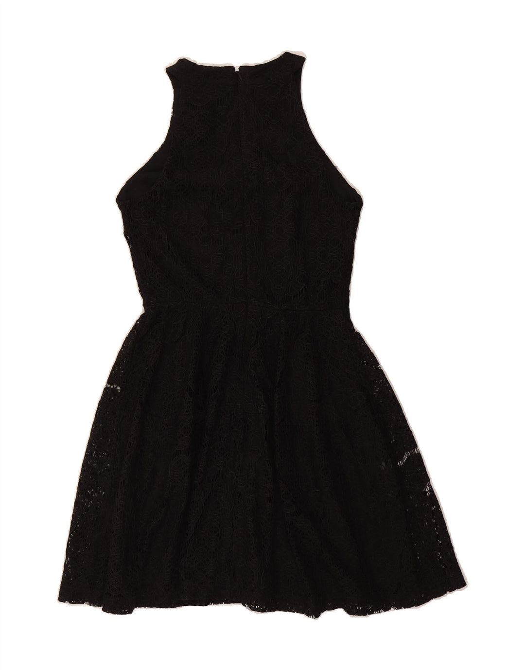 MOSSIMO Womens Sleeveless A-Line Dress UK 10 Small Black Nylon Vintage Mossimo and Second-Hand Mossimo from Messina Hembry 