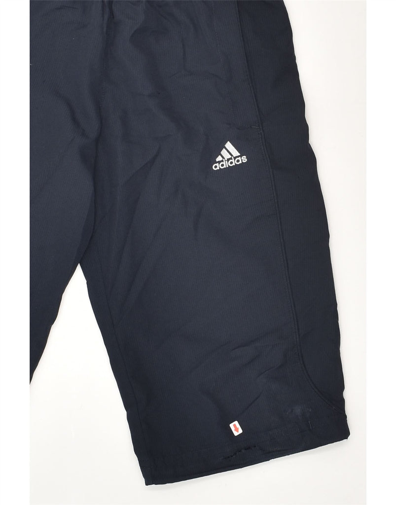 ADIDAS Boys Clima 365 Sport Shorts 9-10 Years Navy Blue Polyester | Vintage Adidas | Thrift | Second-Hand Adidas | Used Clothing | Messina Hembry 